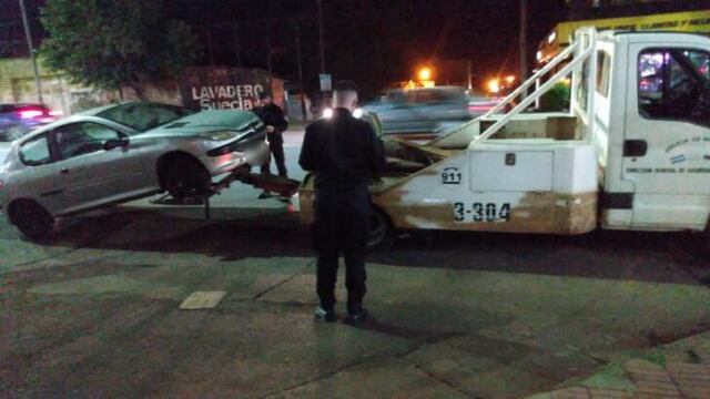 Cruzó en rojo en plena avenida de Posadas y fue detenido