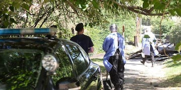 Incendio de una vivienda en El Mangrullo