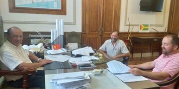 Sánchez recibió al delegado de Copetonas