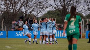 El femenino de Belgrano goleó a Ferro en Villa Esquiú, por el certamen de la Primera A de AFA (Prensa Belgrano).