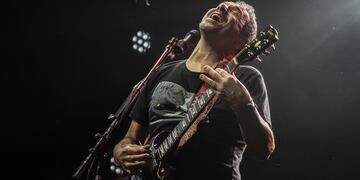 Ricardo Mollo tocó en el Quality Arena. (Prensa Quality).