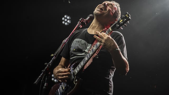 Ricardo Mollo tocó en el Quality Arena. (Prensa Quality).