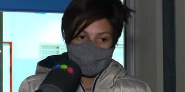 “Tenía miedo de que le agarrara un paro respiratorio decidí venirme a dedo”, contó la mujer (Captura de video).