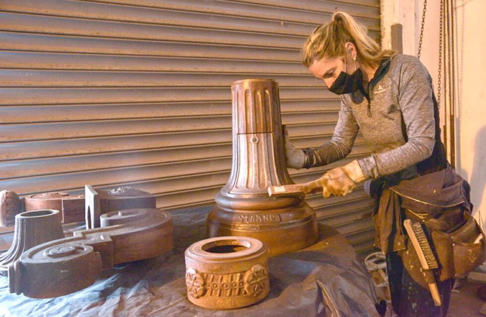 El Municipio inició tareas de restauración en la Rambla