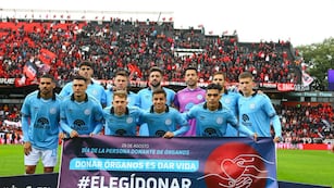 Belgrano y la formación que salió al partido ante Newell's por la fecha 13 del Torneo de la Liga Profesional