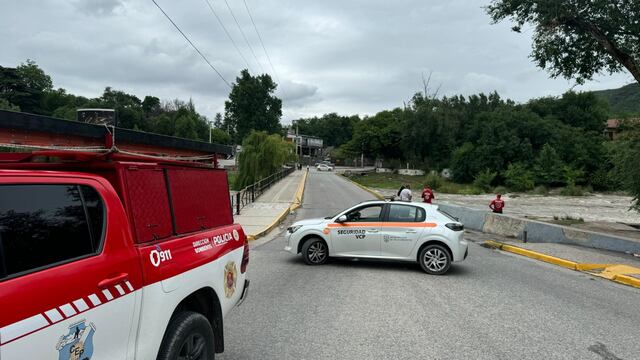 Ingresaron más de 2,5 metros de creciente en Villa Carlos Paz