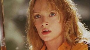 Uma Thurman como "la novia".