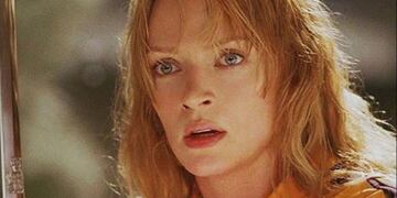 Uma Thurman como "la novia".