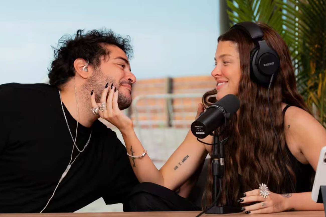 Homero Pettinato y "La Reini", en tiempos felices. (Captura)