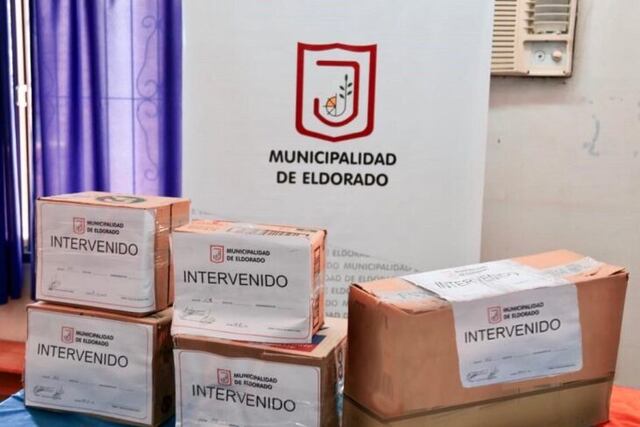 Municipalidad de Eldorado recorre comercios locales decomisando pirotecnia ilegal