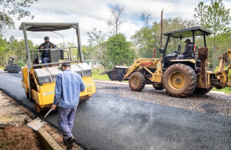 Arribó al municipio de Fachinal el programa “Pavimento Urbano”