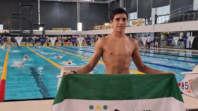 Maximiliano Meubry natación Cultural Arroyito