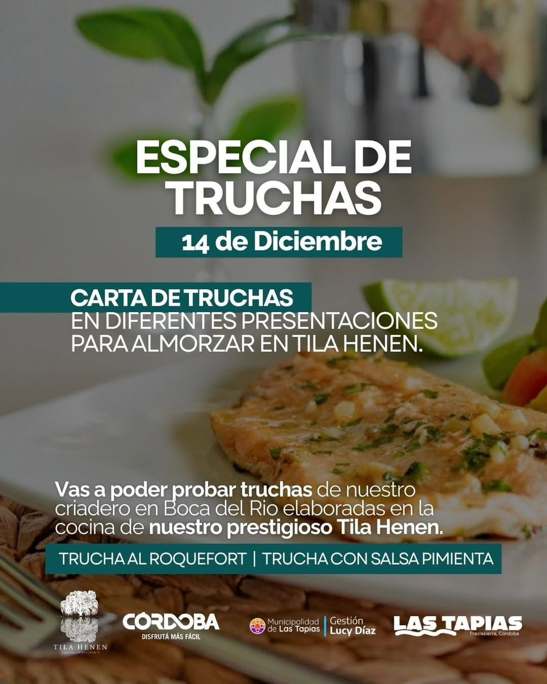 Especial de Truchas en Las Tapias.