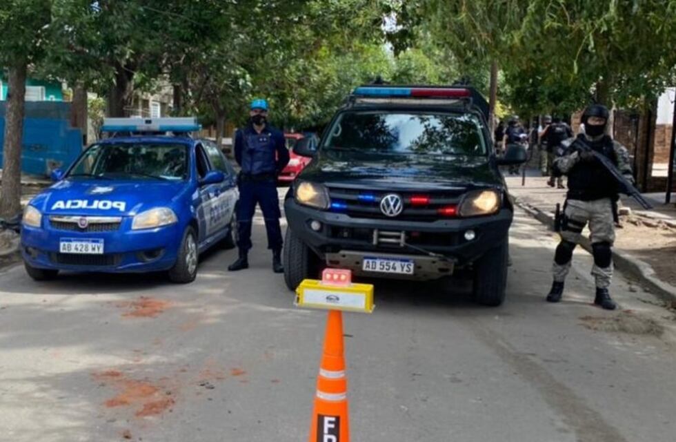 Allanaban un domicilio por “amenazas” y se encontraron con una importante cantidad de drogas