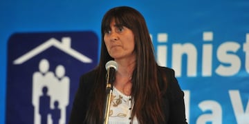 Cecilia Lucero, exministra de Vivienda de San Luis bajo la gestión de Claudio Poggi.