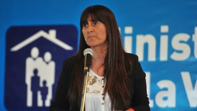 Cecilia Lucero, exministra de Vivienda de San Luis bajo la gestión de Claudio Poggi.
