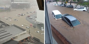 Alerta en Florianópolis debido a las inundaciones