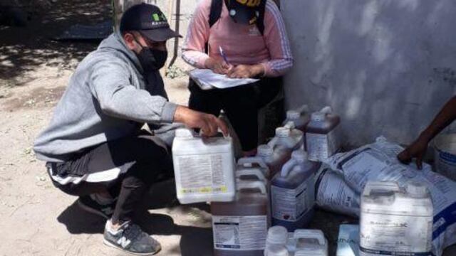 Villa Mercedes: Recuperan agroquímicos robados