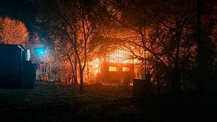 Incendio en Cosquín