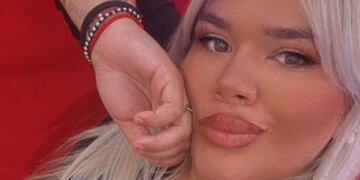 Morena Rial, detenida cuando manejaba un auto que sería robado. (Instagram Morena Rial)
