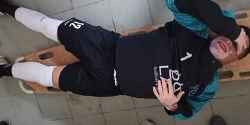 Otro hecho de violencia se registró en el fútbol sanjuanino, esta vez en cancha de Árbol Verde.