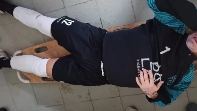 Otro hecho de violencia se registró en el fútbol sanjuanino, esta vez en cancha de Árbol Verde.
