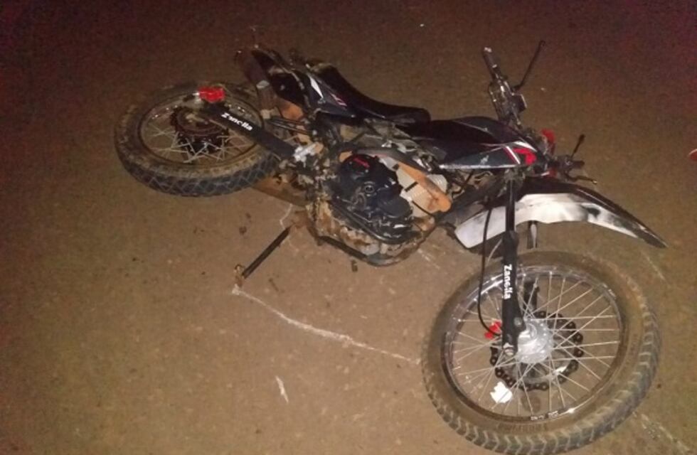 Accidente fatal en San Antonio: un motociclista falleció tras despistar con su motocicleta