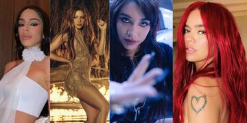 Artistas femeninas nominadas a los “Premios Juventud”
