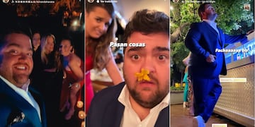 Darío Barassi, a pura fiesta en Mendoza