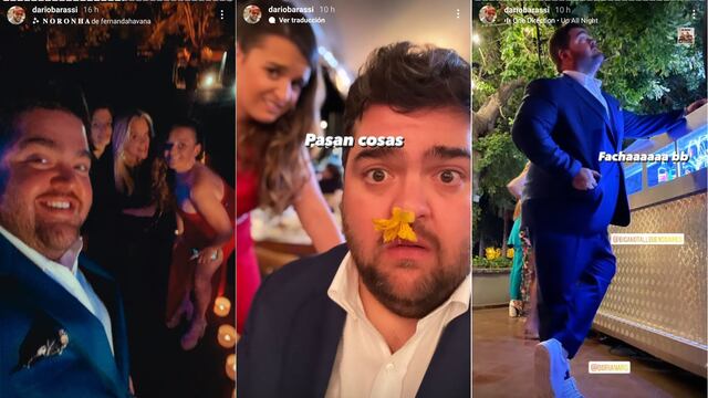 Darío Barassi, a pura fiesta en Mendoza