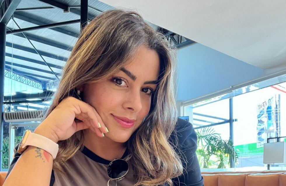 Larissa Riquelme, la novia del mundial, posó con un body negro: “No respondo a sus provocaciones”