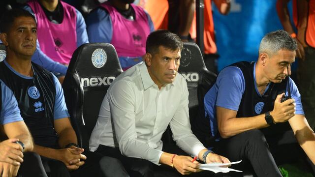 La lista de bajas en Belgrano mete miedo, empezando por el técnico, Juan Cruz Real.