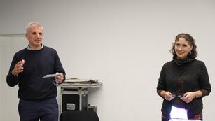 Enrique Soffietti y Graciela Maubé