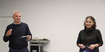 Enrique Soffietti y Graciela Maubé