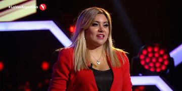 Abigail Ledesma: polémica por su participación en "La Voz Argentina". (Telefé)