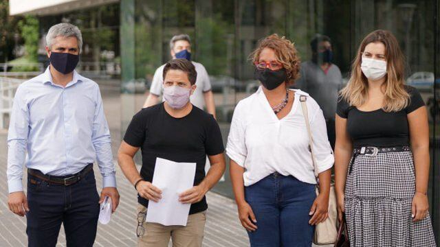 Denuncia de diputados provinciales contra Sain