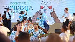 Finalizaron las fiestas distrales de vendimia en Maipú.