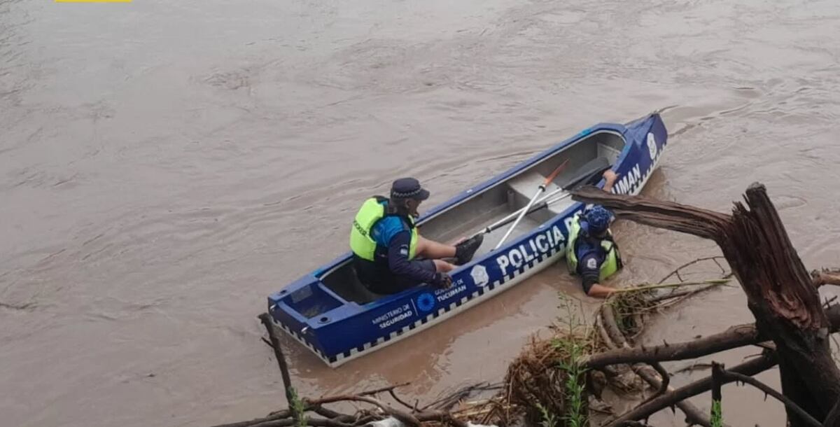 El adolescente fue visto por última vez el martes 13, cerca de las 14:20, mientras pescaba con un familiar y habría sido arrastrado por la corriente.