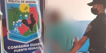 Terminó detenido por incumplir una orden de acercamiento y robar una motocicleta en Puerto Iguazú.