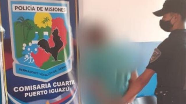 Terminó detenido por incumplir una orden de acercamiento y robar una motocicleta en Puerto Iguazú.