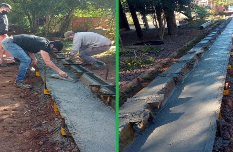 Eldorado: el jefe comunal supervisó obras públicas