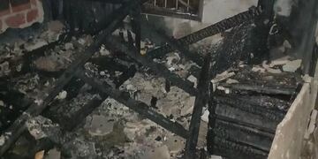 Como consecuencia del siniestro se registraron importantes daños materiales.