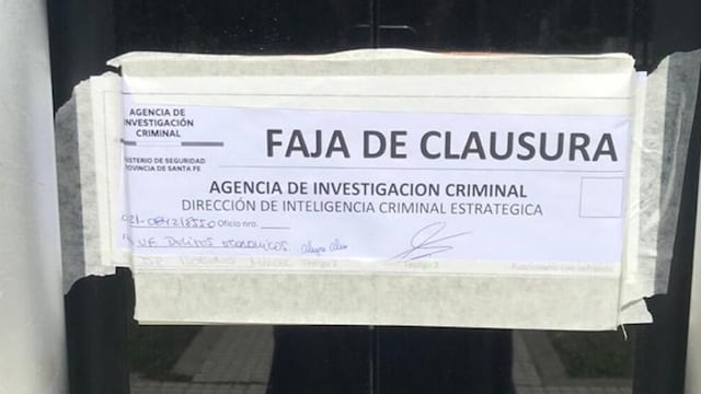 La Agencia de Investigación Criminal (AIC) se hizo cargo de cumplir con el pedido del fiscal Miguel Moreno. (Aire de Santa Fe)