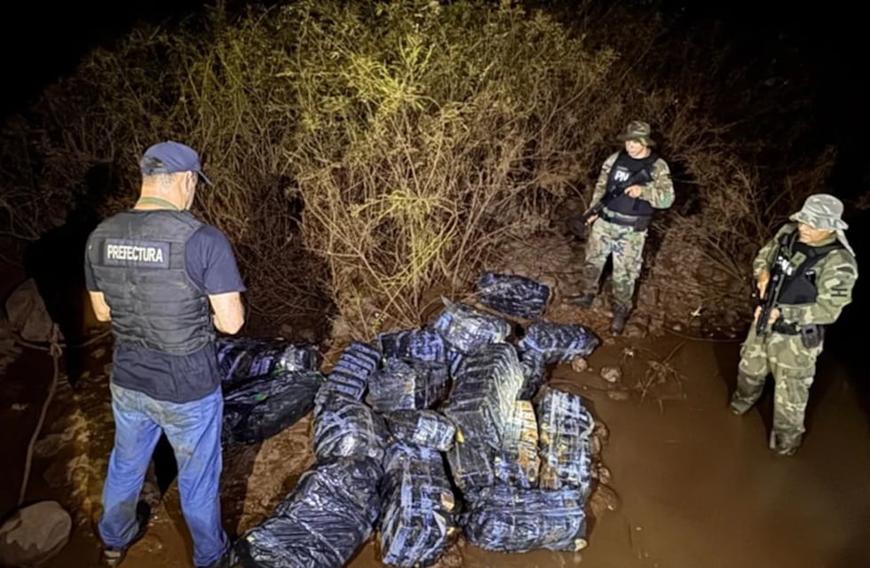 Prefectura secuestró más de 335 kilos de marihuana en un operativo en Puerto Libertad