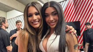 Las emotivas palabras de Pampita para María Becerra tras participar de su show en River: “Buena mujer...”