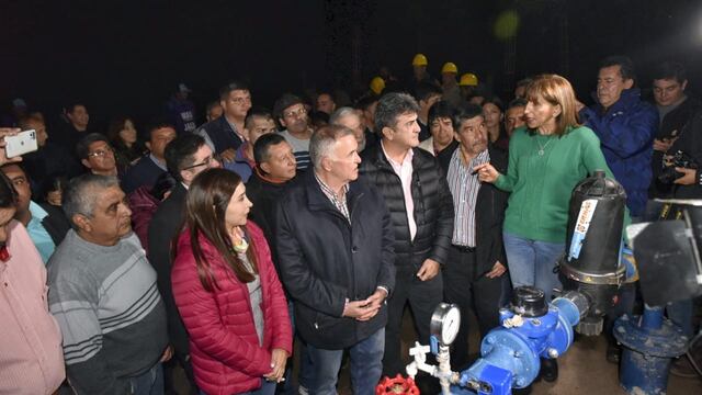 Osvaldo Jaldo visitó las comunas de El Naranjo y El Sunchal.