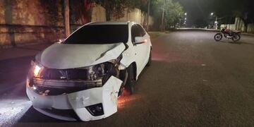 Dos conductores con heridas leves tras un siniestro vial en Posadas.