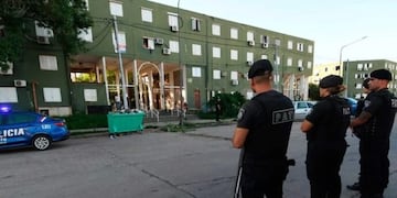 Hay fuerte presencia policial en la zona