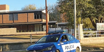 Policía de la Provincia de Córdoba en Villa Carlos Paz. (Foto: VíaCarlosPaz).