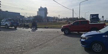 Accidente Bernardi y Ruta 19 en Arroyito